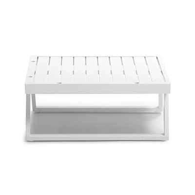 Mobiliário de pátio de moldura de alumínio moderno Espreguiçadeira de sol para sofá de jardim