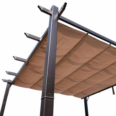 Transforme o seu quintal num refúgio relaxante com a pergola de pátio de alumínio AJUNION