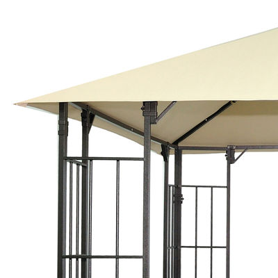 Tecido de poliéster D300 x W300 x H280cm Grill Gazebo Canopy de substituição para abrigo Patio