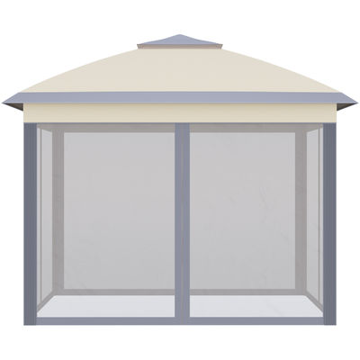 A prova de podridão L330 x W330 x H288cm AJUNION Jardim Galpão exterior Canopy Shade Pop Up Tent