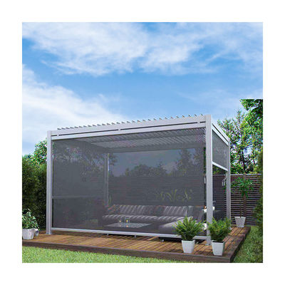 172kg Capacidade de carga Canopy de pergola de jardim com controle manual