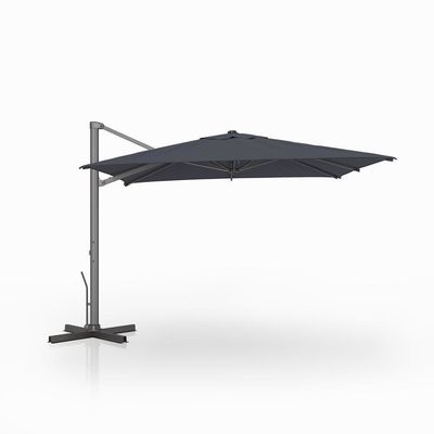 AJUNION 10ft Alumínio Luxury Patio guarda-chuva Auto Tilt Parasol à prova d'água para o exterior