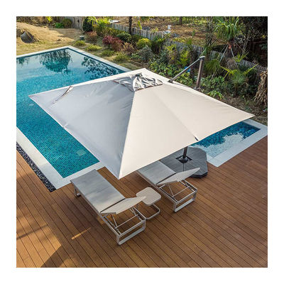 Moderno Design Estilo 1-Tier Cantilever guarda-chuva para jardim sombra solar e proteção