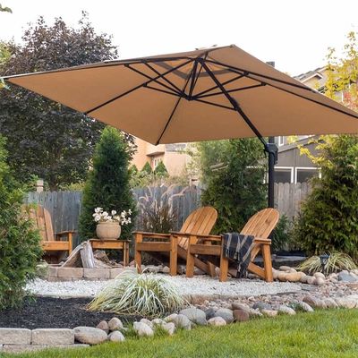 Moderno Design Estilo 1-Tier Cantilever guarda-chuva para jardim sombra solar e proteção