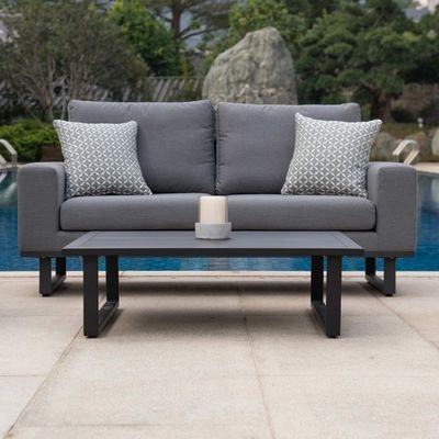 Elevar o seu jardim com AJUNION todo o tempo Tecido Mobiliário exterior Sofá Lounge Set