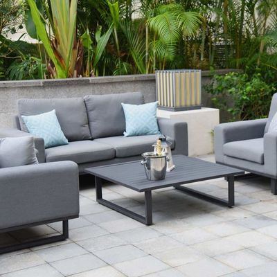 Elevar o seu jardim com AJUNION todo o tempo Tecido Mobiliário exterior Sofá Lounge Set