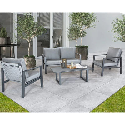 Relaxante à beira da praia O sofá de jardim de algodão de luxo da AJUNION