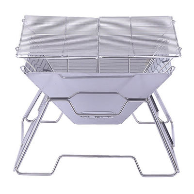 Grill de carvão Bbq para caminhadas ao ar livre