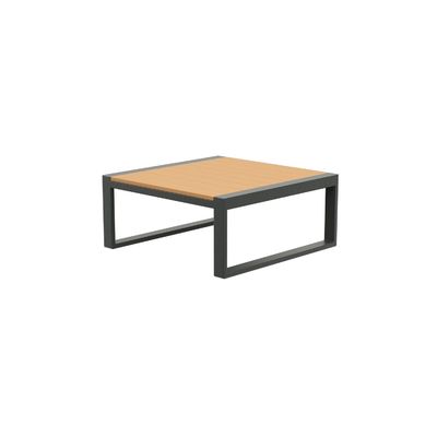 Conjunto de mobiliário de metal para jardim Sofá de canto Lounge Design moderno Madeira