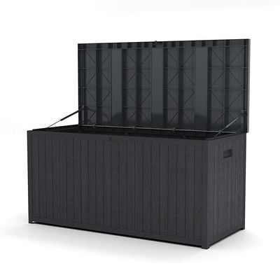 Caixa de armazenamento exterior resistente às intempéries para carga de jardim > 10 kg, largura > 56 x altura > 125 x altura > 61,5 cm