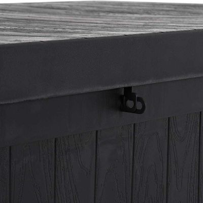 Caixa de armazenamento exterior resistente às intempéries para carga de jardim > 10 kg, largura > 56 x altura > 125 x altura > 61,5 cm