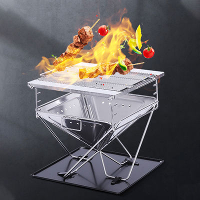 Forno de churrasco de aço inoxidável para jardim ao ar livre