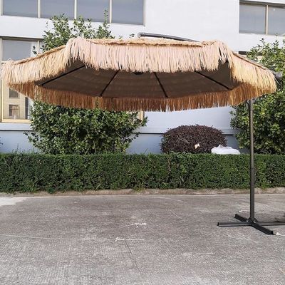 Jardim ao ar livre Praia Patio Pão pesado Sombra romana com guarda-chuva de alumínio