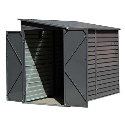 Garden Bike Shed AJUNION 9ft resistente aço Motorcycle armazenamento com fechadura