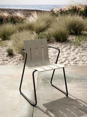 Relaxe com estilo com o AJUNION Steel Outdoor Dining Set Patio Chair Garden Armchair