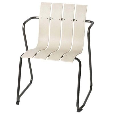 Relaxe com estilo com o AJUNION Steel Outdoor Dining Set Patio Chair Garden Armchair