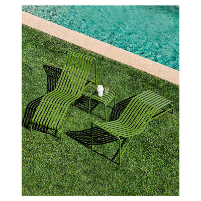 Lounger e mesa de lado para relaxamento L164.5 x W65.5 x H70cm