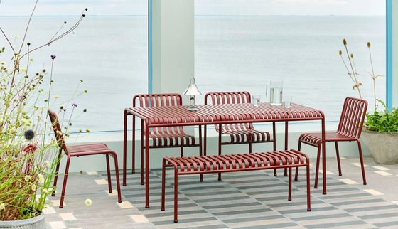 Conjunto de móveis de metal de estilo minimalista L56 x W47 x H80cm