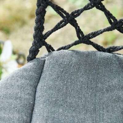 Mobiliário de exterior Macrame algodão corda hamaca balanços de cadeira para interior e exterior
