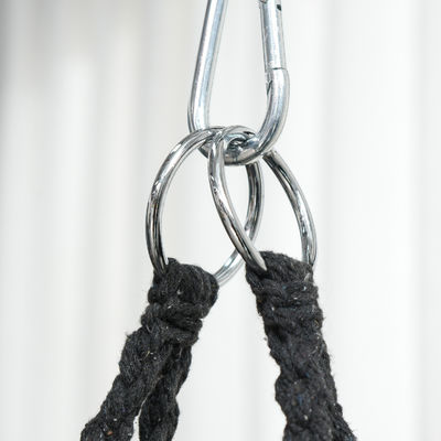 Mobiliário de exterior Macrame algodão corda hamaca balanços de cadeira para interior e exterior