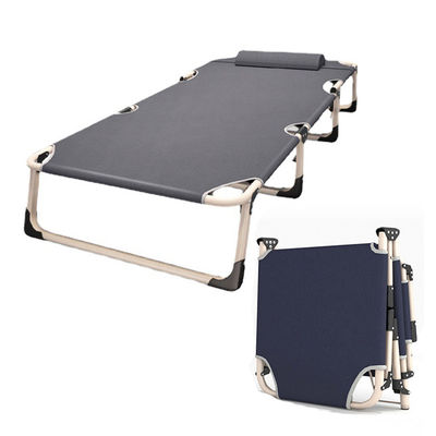 Outdoor Home Office Quarto de campo dobrável para parque dobrável Sim cama de praia portátil reclinador