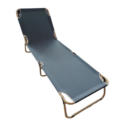 Outdoor Home Office Quarto de campo dobrável para parque dobrável Sim cama de praia portátil reclinador