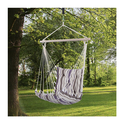 3.1kg AJUNION Assento de Swing Outdoor Hammock Modern Style Swing Chair pendurado com corda de algodão
