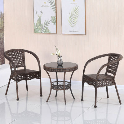 Café ao ar livre Patio Jardim Balcão Hotel Praia Armchair empilhável para lazer ao ar livre