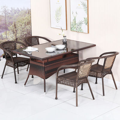 Café ao ar livre Patio Jardim Balcão Hotel Praia Armchair empilhável para lazer ao ar livre
