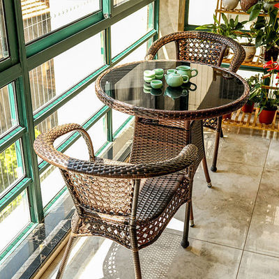 Café ao ar livre Patio Jardim Balcão Hotel Praia Armchair empilhável para lazer ao ar livre