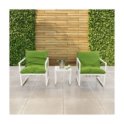 Outdoor Leisure Alumínio Cadeira de Jardim Alumínio Lounge Set L 45 x W48 x H45cm Alumínio