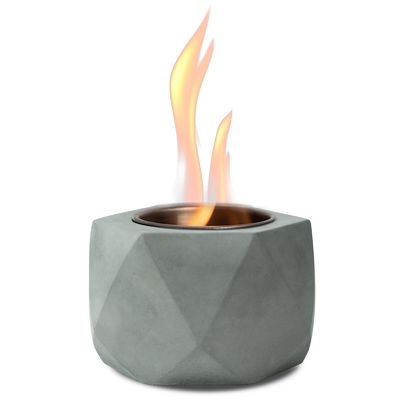 Pounds AJUNION portátil Mini Concreto Poço de Fogo Tabletop álcool queima Poço de Fogo Bowl