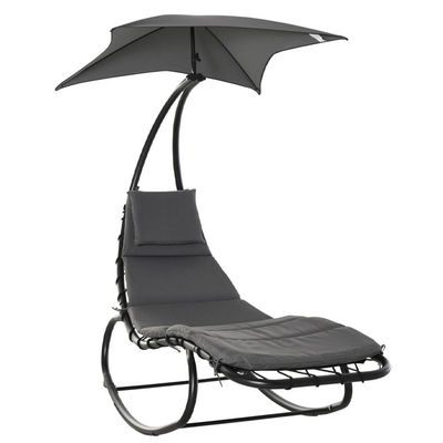 Balcão de praia ao ar livre Patio Jardim Rattan Pendente Balanço com Design de Logotipo Personalizado