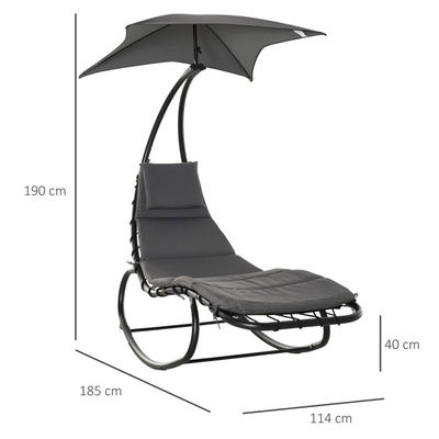Balcão de praia ao ar livre Patio Jardim Rattan Pendente Balanço com Design de Logotipo Personalizado