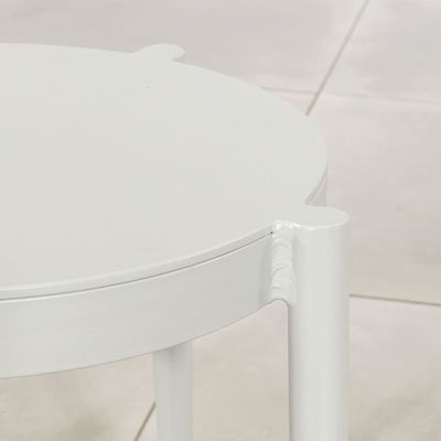 Mobiliário de balcão de 3 peças de alumínio com mesa lateral da AJUNION