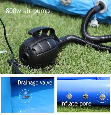 Transforme o seu quintal num campo com a piscina de voleibol inflável AJUNION 33FT