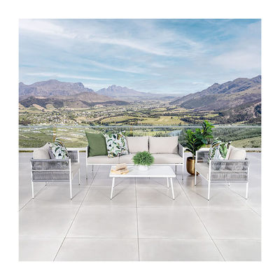 Conjunto de sofá de salão exterior elegante e durável Ideal para o seu jardim de pátio ou casa de praia