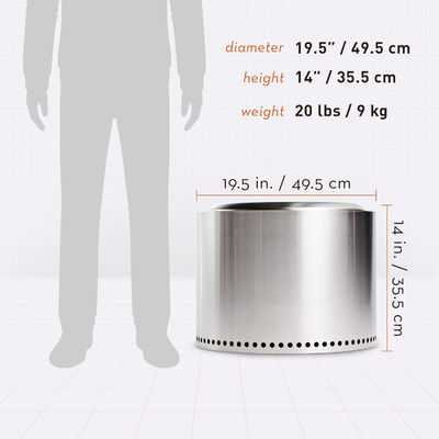 Aço inoxidável portátil de cor personalizada fogão de campo ao ar livre fogão de madeira