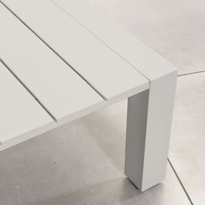 Mobiliário de pátio modular de alumínio AJUNION 4 peças Sofá de salão ao ar livre