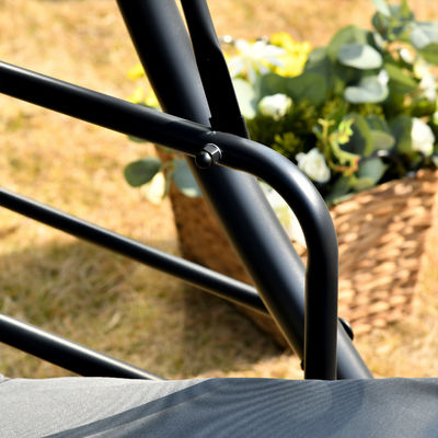 Melhore o seu pátio com o AJUNION 3 lugares Swing Garden Hammock Chair 30kg Weight Limit