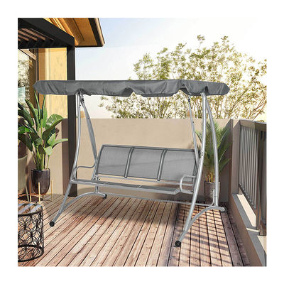 190L x 130W x 172H cm Garden Hammock Bench Swing com Canopy ajustável por AJUNION