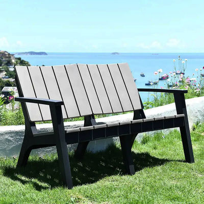 Conjunto de jardim nórdico para pátio exterior Balcão Café Café de plástico Mesa e cadeira de jantar