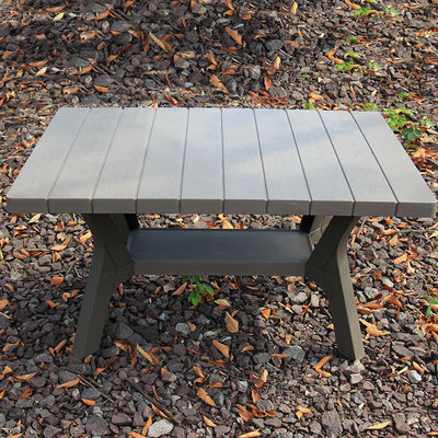 Banquete Jardim ao ar livre Hotel Patio Impermeável plástico Loveseat Sofá Cadeira Conjunto com Mesa