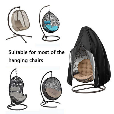 600D Oxford PVC Single Suspensão Swing Chair Protector de pó para jardim exterior pátio