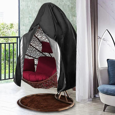 600D Oxford PVC Single Suspensão Swing Chair Protector de pó para jardim exterior pátio