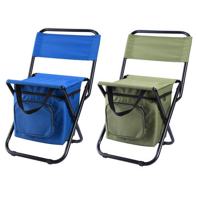 Assento de praia portátil de camuflagem com saco