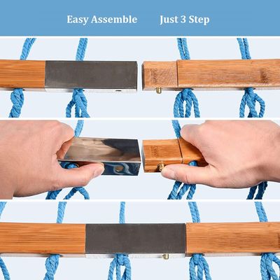 Vila ao ar livre Jardim interior Acampamento Portátil Plegavel Ultralight Cotton Swing Pendente cama de hamaca