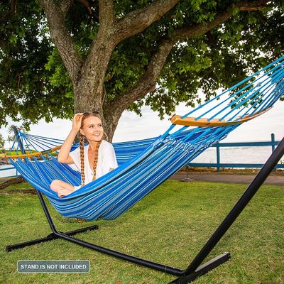 Vila ao ar livre Jardim interior Acampamento Portátil Plegavel Ultralight Cotton Swing Pendente cama de hamaca