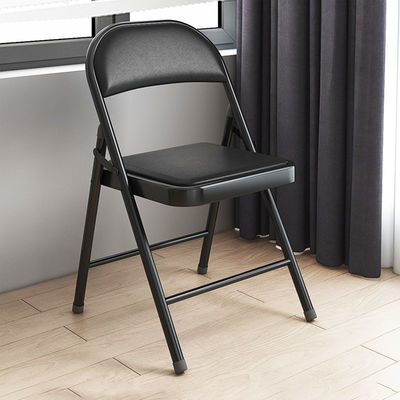 Cadeira dobrável para festas de casamento ao ar livre Chaise em vinil empilhável Pliante para eventos ao ar livre