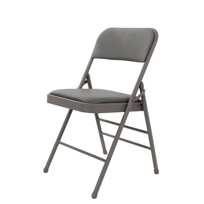 Cadeira de jantar de couro PU de parque empilhável para eventos em estilo de design moderno